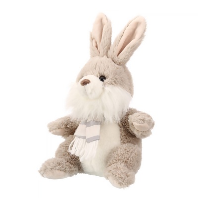 Мягкая игрушка Зайчик в шарфике 23 см Relana RL25058-23 1